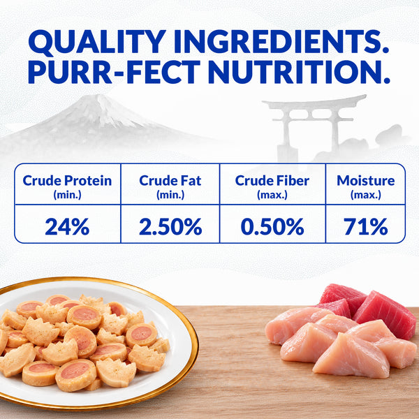 INABA Juicy Bites Tuna and Chicken Flavoured Cat Treats