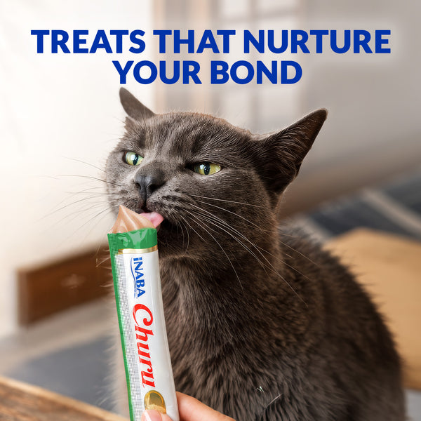 INABA Churu Tuna with Chicken Recipe Creamy Cat Treats