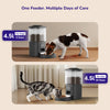 Petverse Automatic Smart Timer with Portion Control Feeder for Dogs & Cats (Black) Both-Bowls & Feeders Petverse Dropship