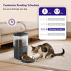 Petverse Automatic Smart Timer with Portion Control Feeder for Dogs & Cats (Black) Both-Bowls & Feeders Petverse Dropship