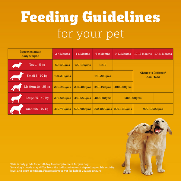 Pedigree Chicken and Milk Puppy Dry Food