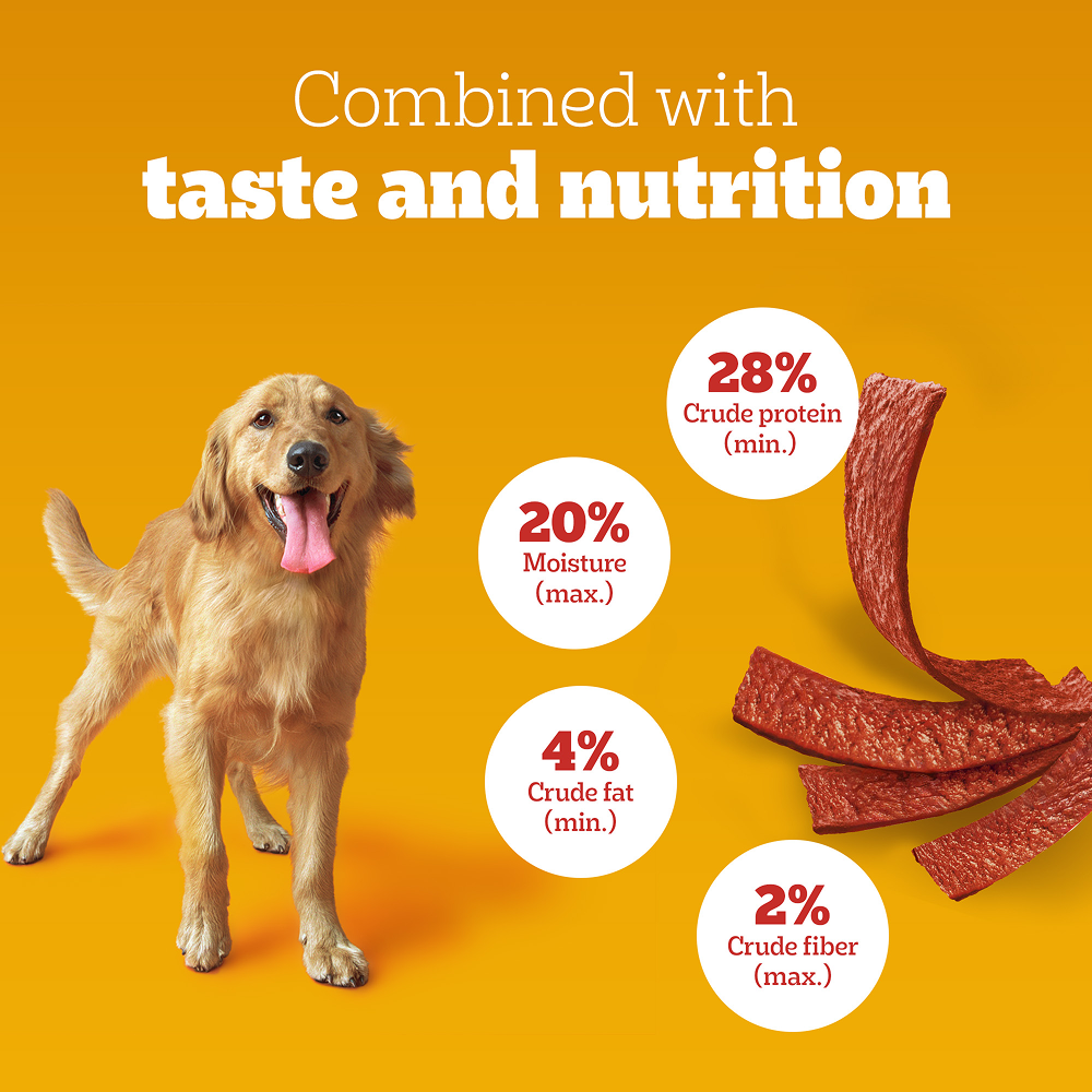 Pedigree Roasted Lamb Tasty Jerky Dog Treat Dog Treats + Others Pedigree