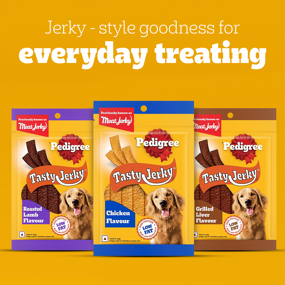 Pedigree Roasted Lamb Tasty Jerky Dog Treat Dog Treats + Others Pedigree
