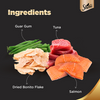 Sheba Tuna Flavor and Tuna & Prawn Maguro Selection Melty Premium Treat and Skipjack & Salmon Fish Mix Cat Wet Food Combo Cats-Treats & Others Sheba