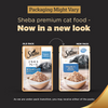 Sheba Maguro & Bream Fish Mix Premium Cat Wet Food and Salmon Flavour Irresistible All Life Stages Cat Dry Food Combo Exclusive Combo Sheba