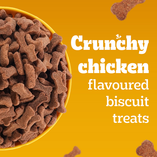 Pedigree Chicken Flavour Biscrok Biscuits Dog Treats (900g)