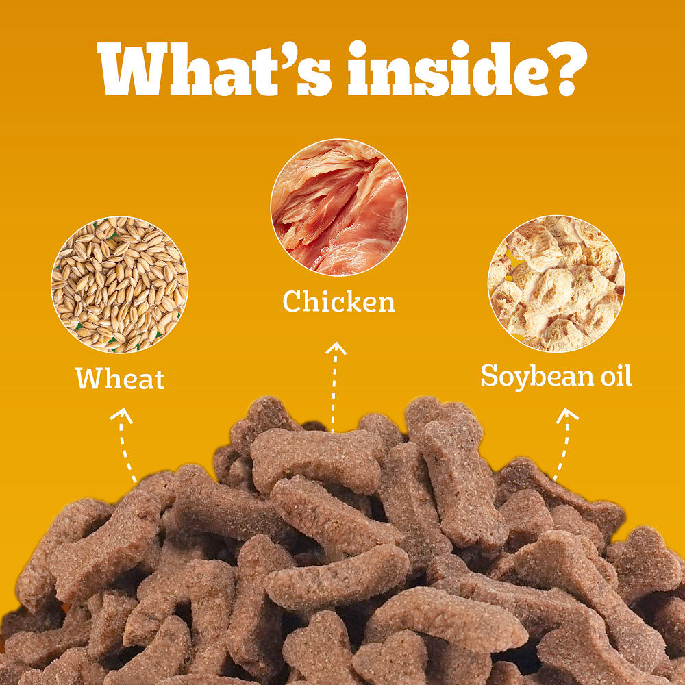 Pedigree Chicken Flavour Biscrok Dog Biscuits Dog Treats (500g) Dog Treats + Others Pedigree