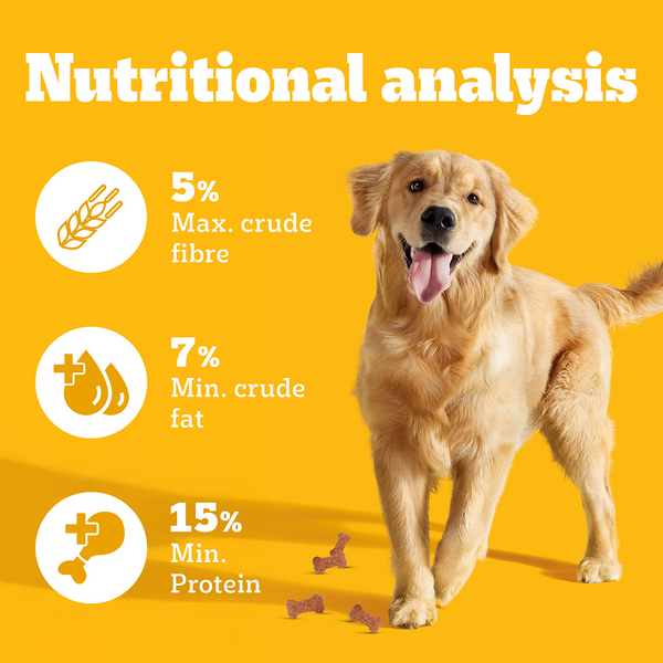 Pedigree Lamb Flavour Biscrok Biscuits Dog Treats (900g)