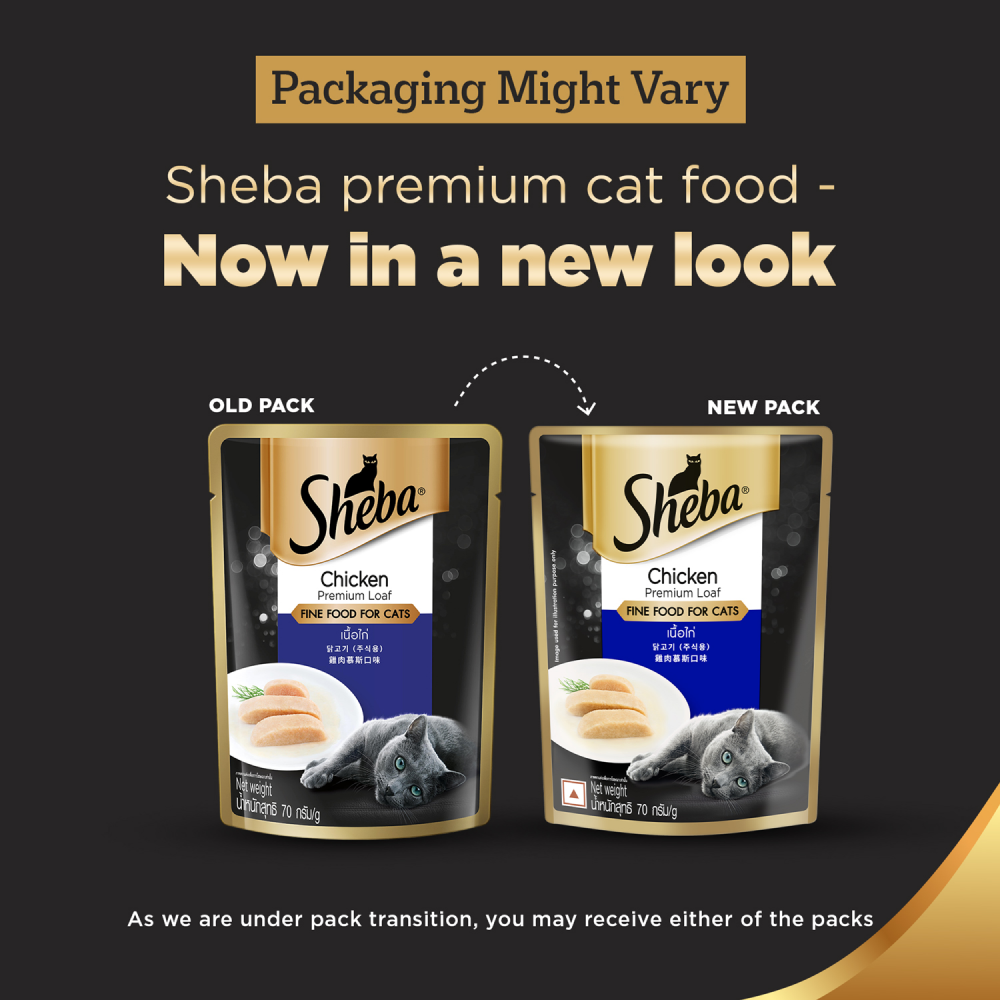 Sheba Chicken Loaf Rich Premium Adult Fine Cat Wet Food