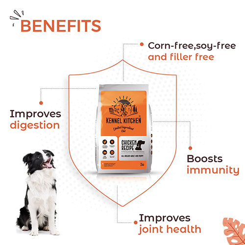 Kennel Kitchen Limited Ingredient Diet Puppy & Adult Dog Dry Food (All Life Stage)