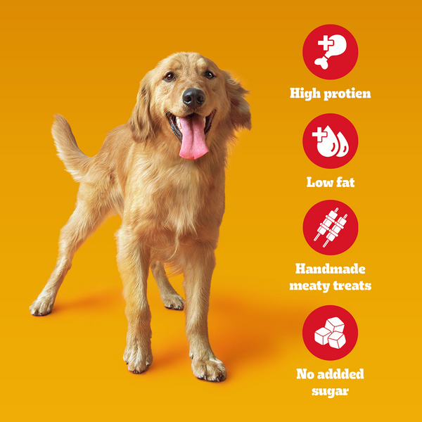 Pedigree Ranchos Spiral Wrap Chicken & Smokey Lamb Dog Treats