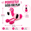 Talking Dog Club Flamingo Ultrasonic Plush & Rope Toy for Dogs Dogs-Toys Talking Dog Club Dropship