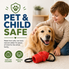 Talking Dog Club Sturdy Fire Hydrant Rubber & Rope Toy for Dogs (Red) Dogs-Toys Talking Dog Club Dropship