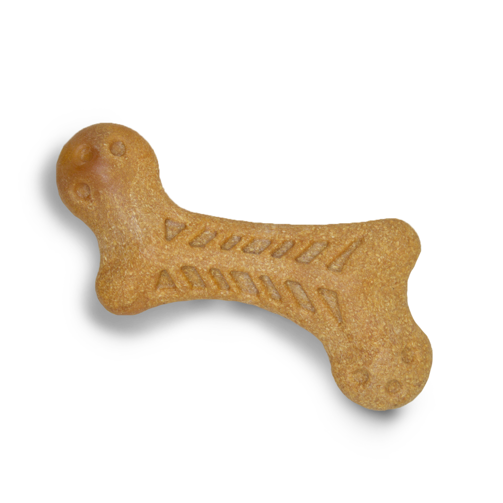 Fofos Woodplay Bone Toy for Dogs | For Aggressive Chewers