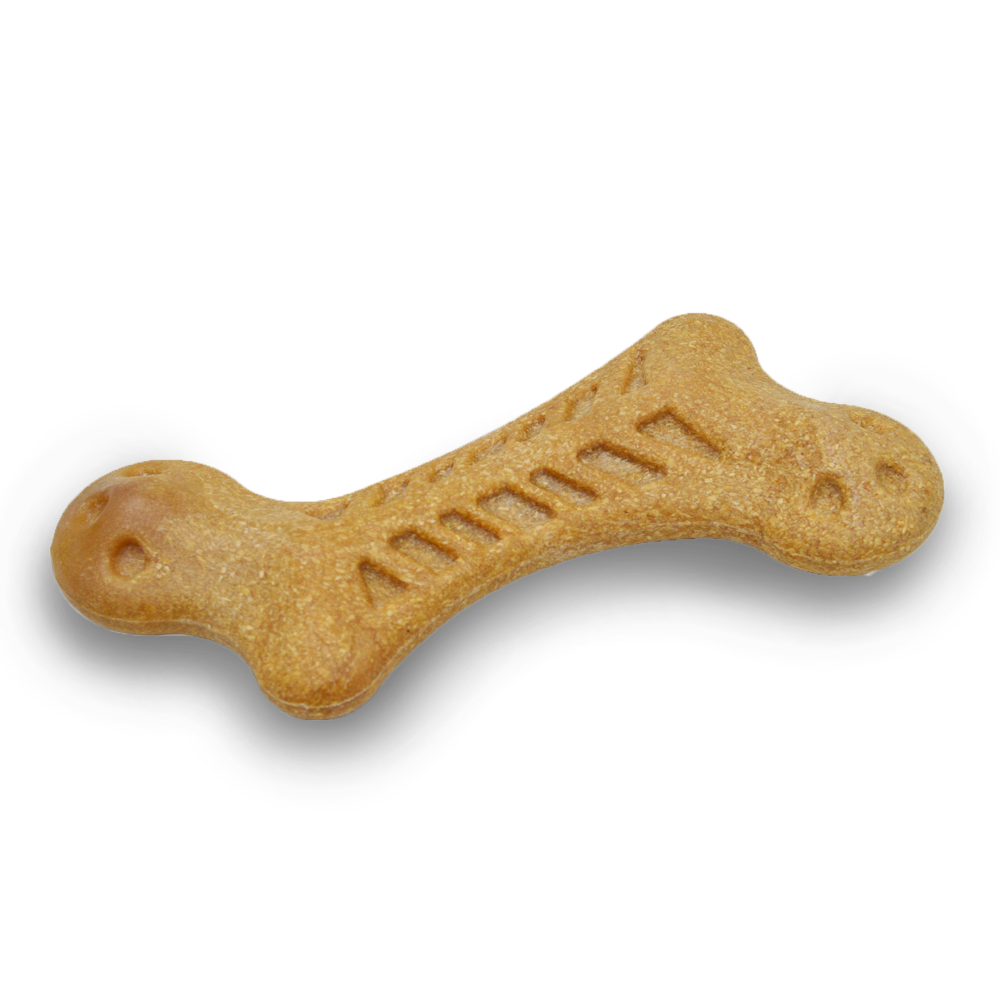 Fofos Woodplay Bone Toy for Dogs | For Aggressive Chewers