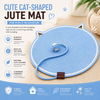 Talking Dog Club Rope Scratching Mat for Cats (Blue) Cats-Toys Talking Dog Club Dropship