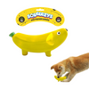 Squeeezys Latex banana Squeaky Chew Toy for Dogs (Yellow) Dogs-Toys Squeeezys