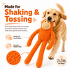 Talking Dog Club Monkey Trouble Reinforced Fabric Plush & Rope Toy for Dogs Dogs-Toys Talking Dog Club Dropship