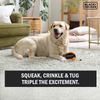 Black & Decker 3D Tape Measure Plush Toy for Dogs (Black) Dogs-Toys Black & Decker
