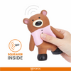 Barkbutler x Fofos Latex Bear Squeaky Toy for Dogs (Brown) Dogs-Toys Barkbutler