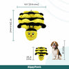 Zippy Paws Squeakie Crawler Bertie the Bee Plush Toy for Dogs Dogs-Toys Zippy Paws