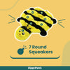 Zippy Paws Squeakie Crawler Bertie the Bee Plush Toy for Dogs Dogs-Toys Zippy Paws