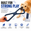 Talking Dog Club Sturdy Infinity Pull Natural Rubber Chew Toy for Dogs (Blue) Dogs-Toys Talking Dog Club Dropship