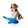 Zippy Paws Blue Whale Jigglerz Plush Toy for Dogs Dogs-Toys Zippy Paws