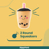 Zippy Paws NomNomz Boba Milk Tea Plush Toy for Dogs Dogs-Toys Zippy Paws