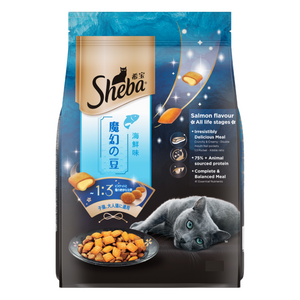 Sheba Salmon Flavour Irresistible All Life Stages Cat Dry Food