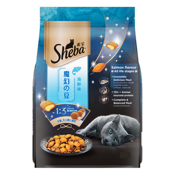 Sheba Salmon Flavour Irresistible All Life Stages Cat Dry Food