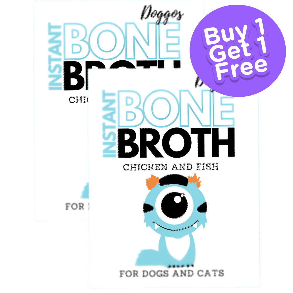 Doggos Instant Chicken Bone Broth with Fish for Cats and Dogs (Buy 1 Get 1) (Limited Shelf Life)