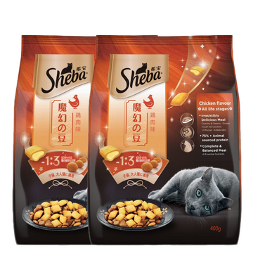 Sheba Chicken Flavour Irresistible All Life Stage Cat Dry Food