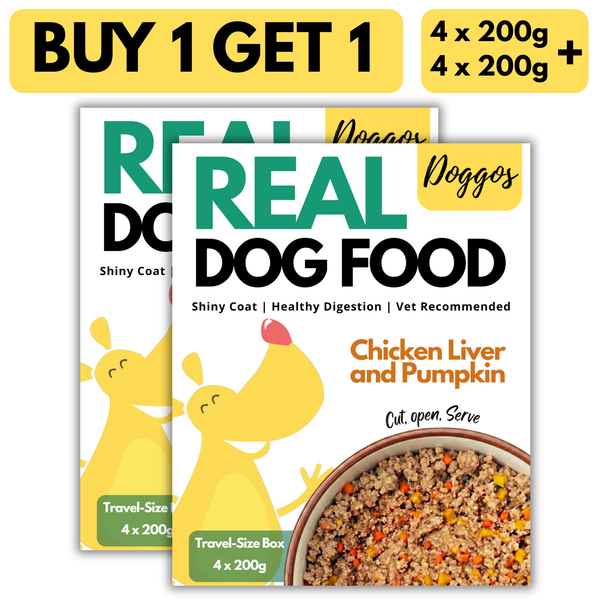 Doggos Chicken and Pumpkin Real Fresh Dog Wet Food (200g)