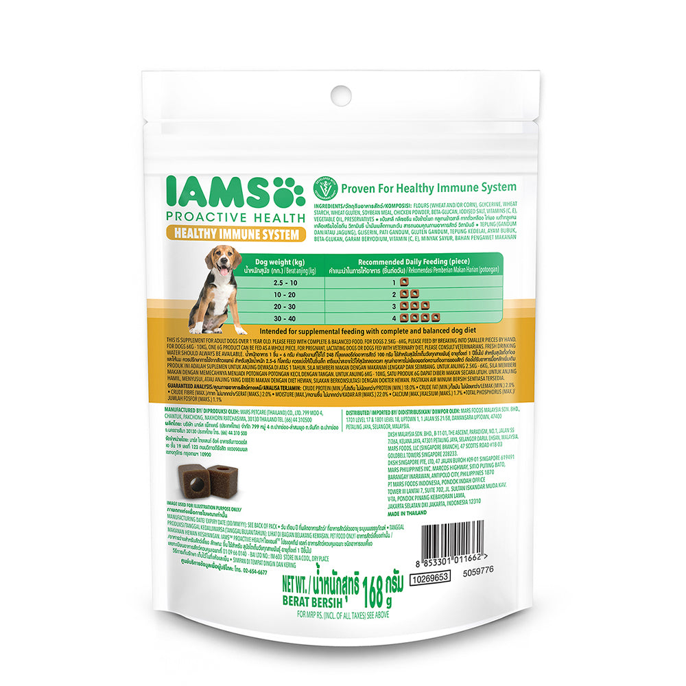 IAMS Proactive Health Dog Supplement For Healthy Immune System (Limited Shelf Life) (Buy 1 Get 1)