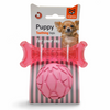 Barkbutler x Fofos Milk Bone & Ball Toy for Dogs (Pink) Dogs-Toys Barkbutler Pink