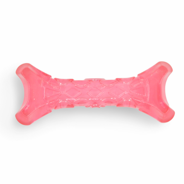 Barkbutler x Fofos Milk Bone & Ball Toy for Dogs (Pink)