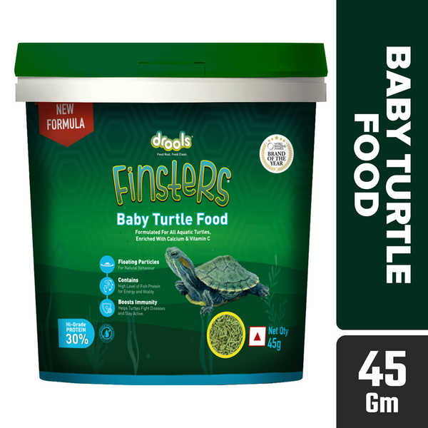Drools Finsters Baby Turtle Food