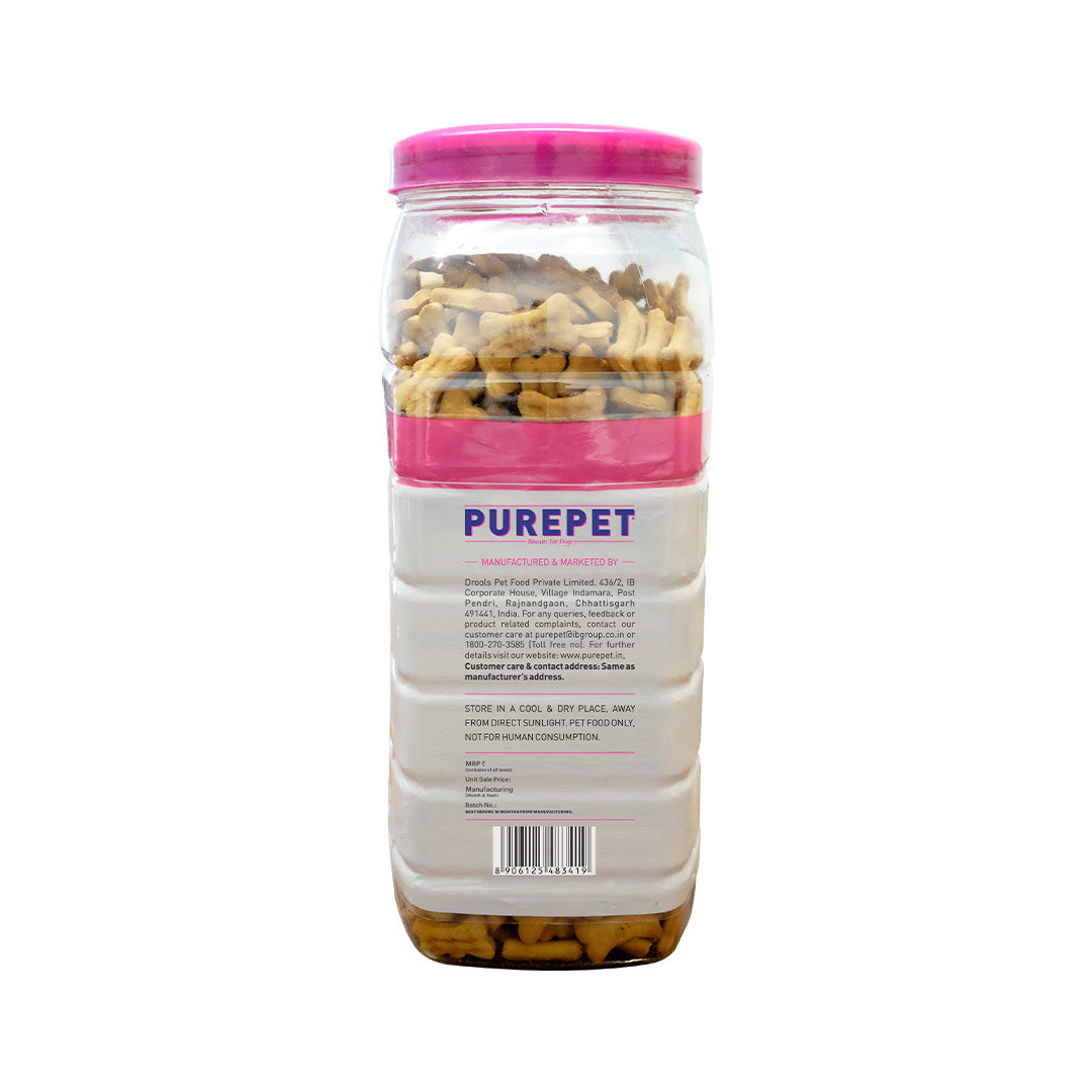 Purepet Mutton Flavour Real Chicken Biscuit Dog Treats Dog Treats + Others Purepet