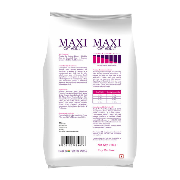 Maxi Adult Ocean Fish Adult Dry Cat Food