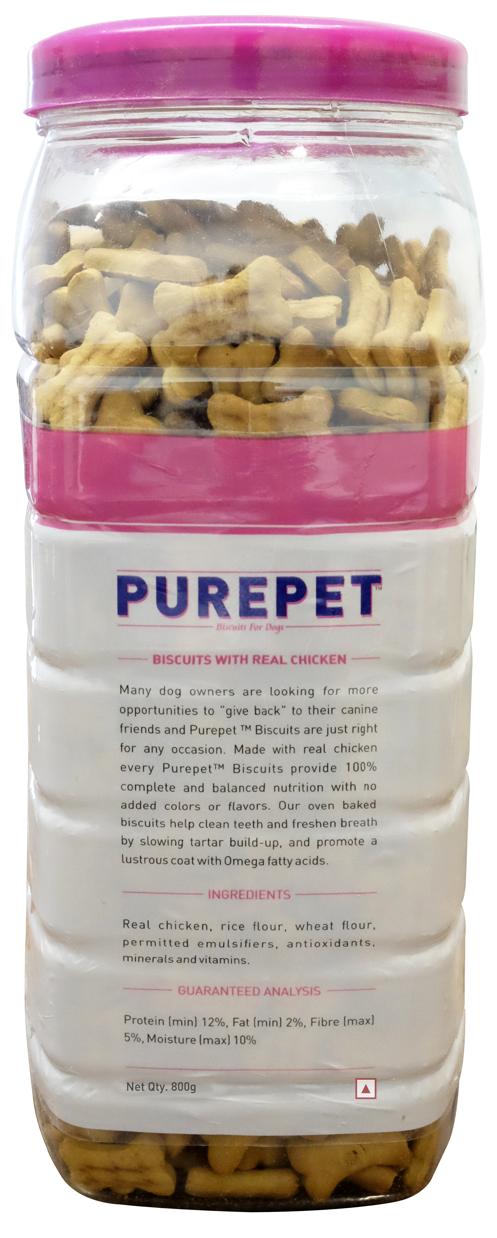Purepet Mutton Flavour Real Chicken Biscuit Dog Treats Dog Treats + Others Purepet