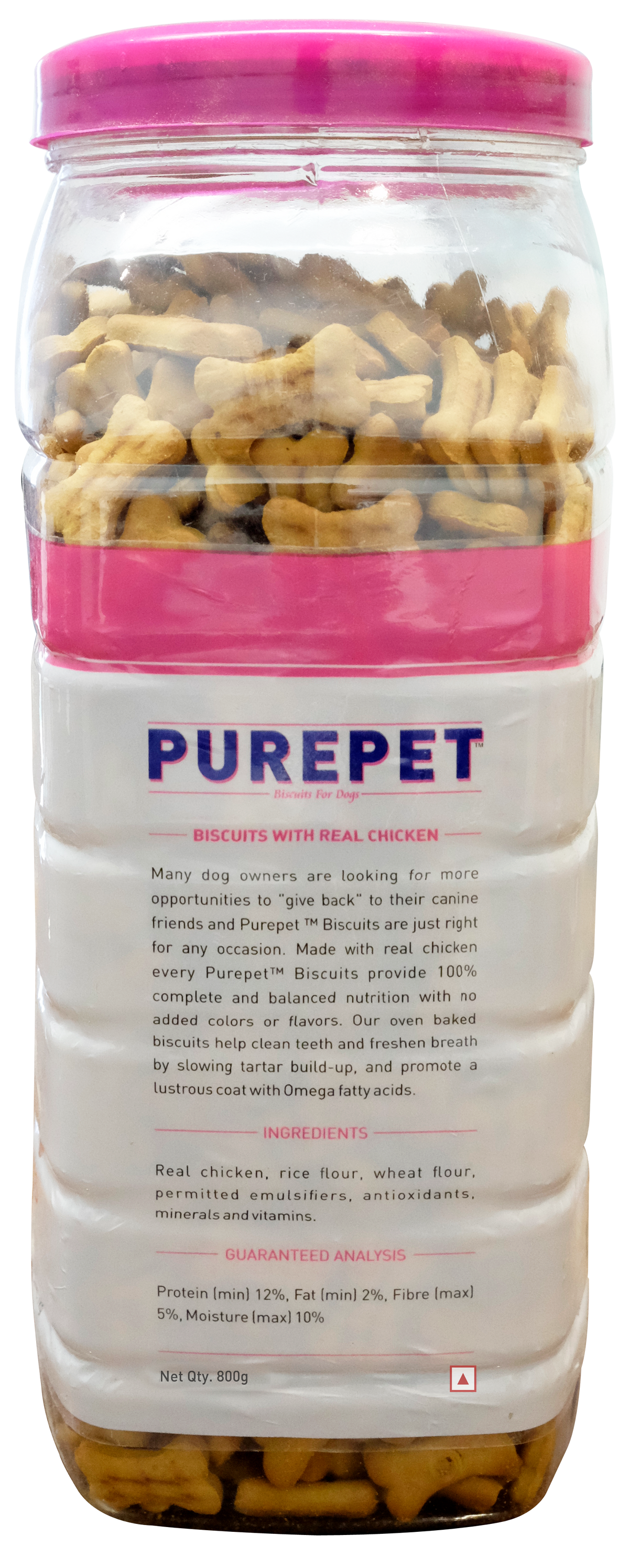 Purepet Mutton Flavour Real Chicken Biscuit Dog Treats Dog Treats + Others Purepet