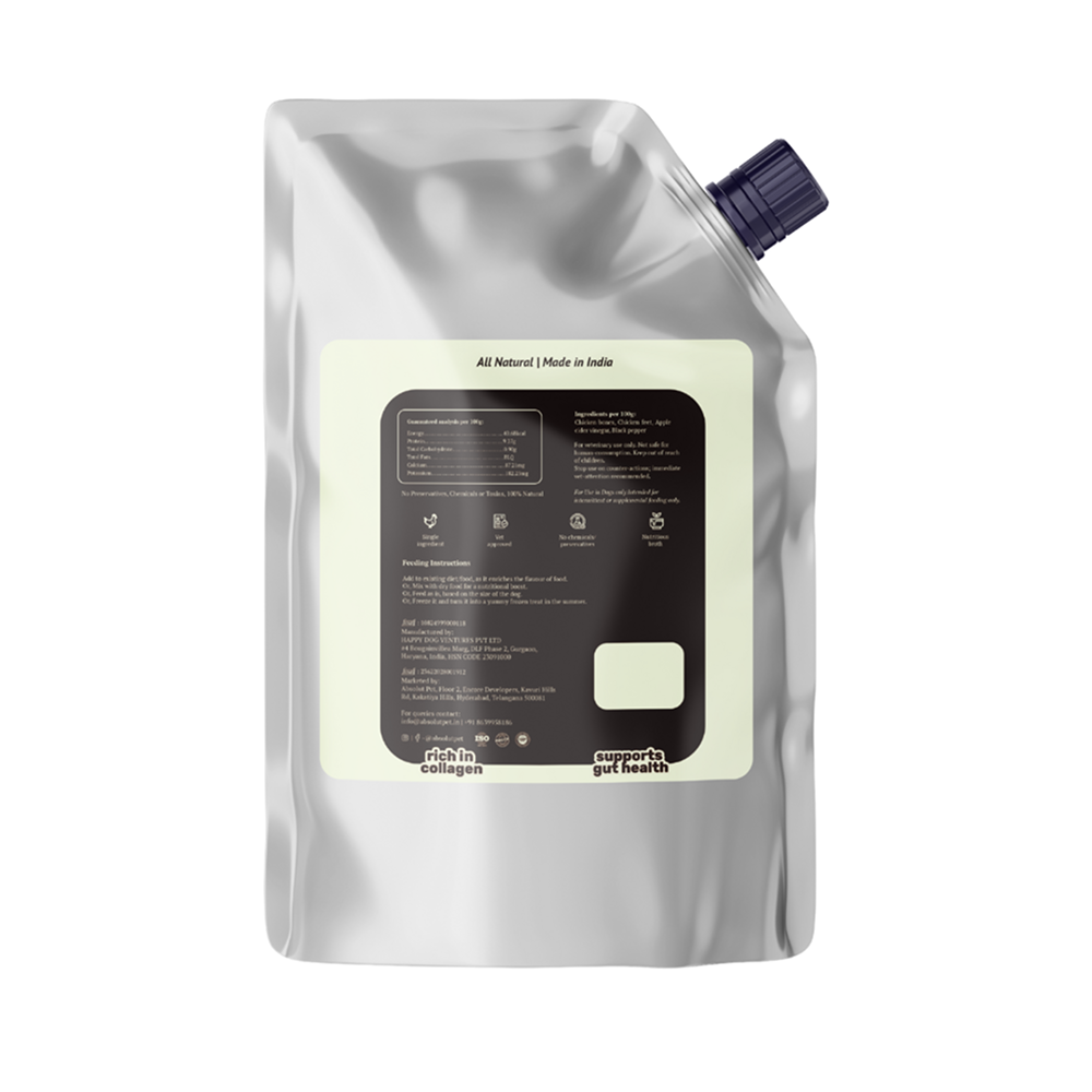Absolut Pet Chicken Bone Broth for Dogs Dogs-Wet Food Absolut Pet