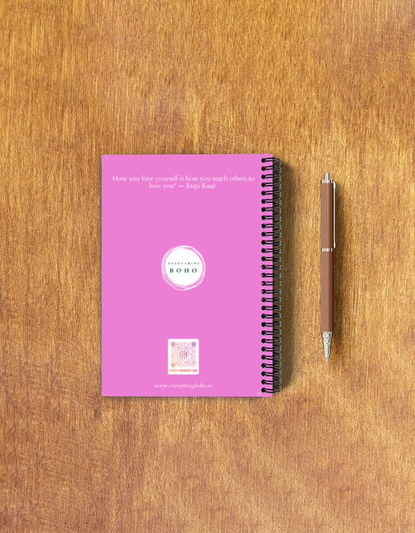 EverythingBoho Cat Mom A5 Notebook