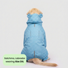 Skatrs Drizzle Dazzle Raincoat for Dogs (Light Blue) Dogs-Clothing & Accessories Skatrs