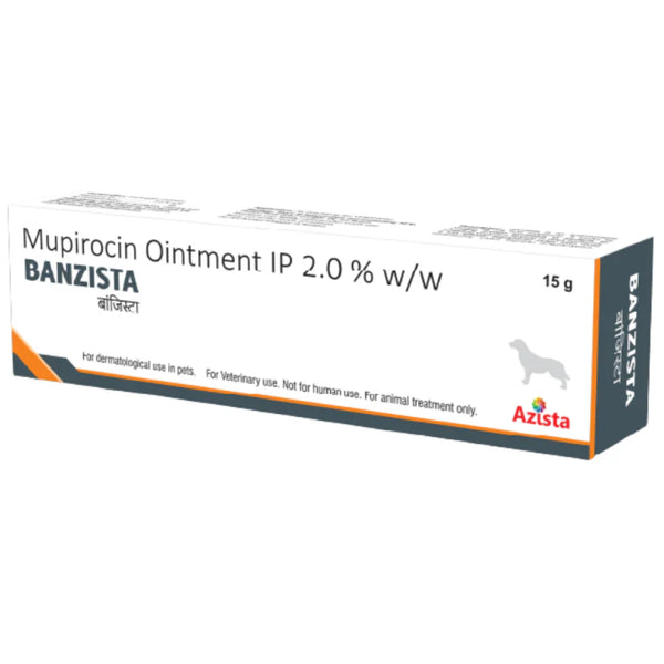 Azista Banzista Ointment (Mupirocin) for Dogs