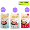 Bellotta Tuna in Gravy, Topping Shrimp in Jelly and Topping Shirasu in Jelly Cat Wet Food Combo Cats-Wet Food Bellotta 36x85g