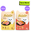 Bellotta Tuna & Chicken and Tuna & Salmon in Gravy Cat Wet Food Combo Cats-Wet Food Bellotta 24x85g