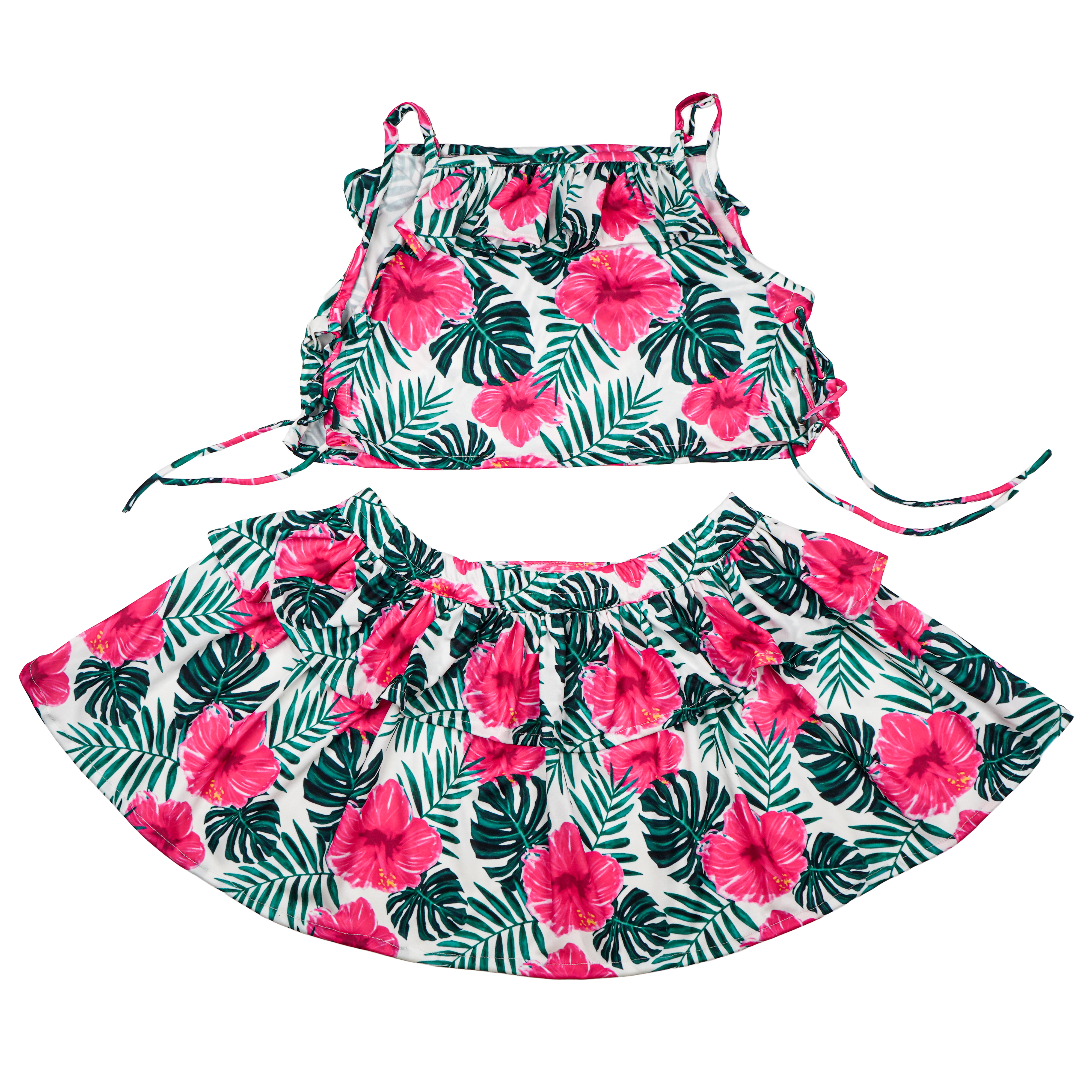 Pet Bigginis For Dogs (White/Pink/Green)