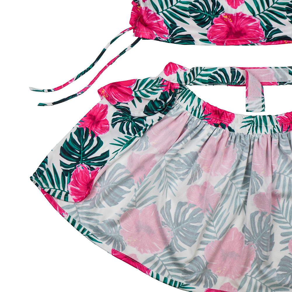 Pet Bigginis For Dogs (White/Pink/Green)